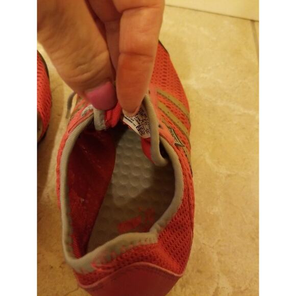 Adidas Daroga Mesh Running Shoes Mens 7.5 Red Lace Up Low Top Sneaker EVN 791001 - Picture 10 of 13